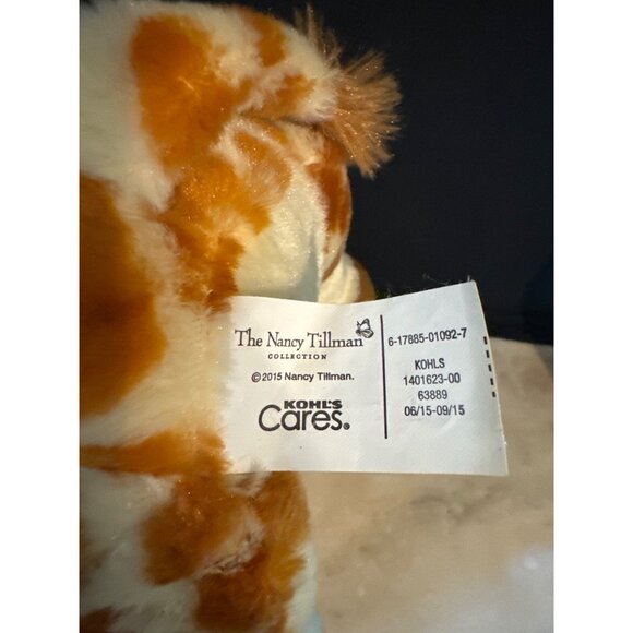 Kohls Cares Giraffe Plush Toy By Nancy Tillman Collection 2015 - Picture 6 of 7